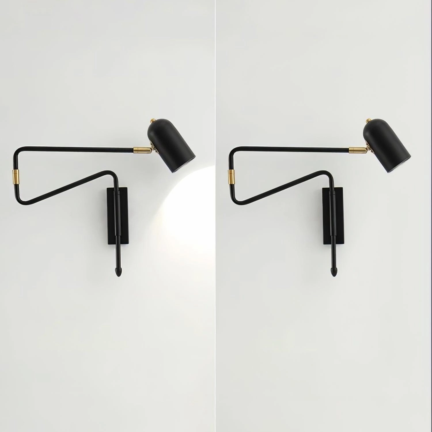 Adjustable Arm Reading Wall Lamp