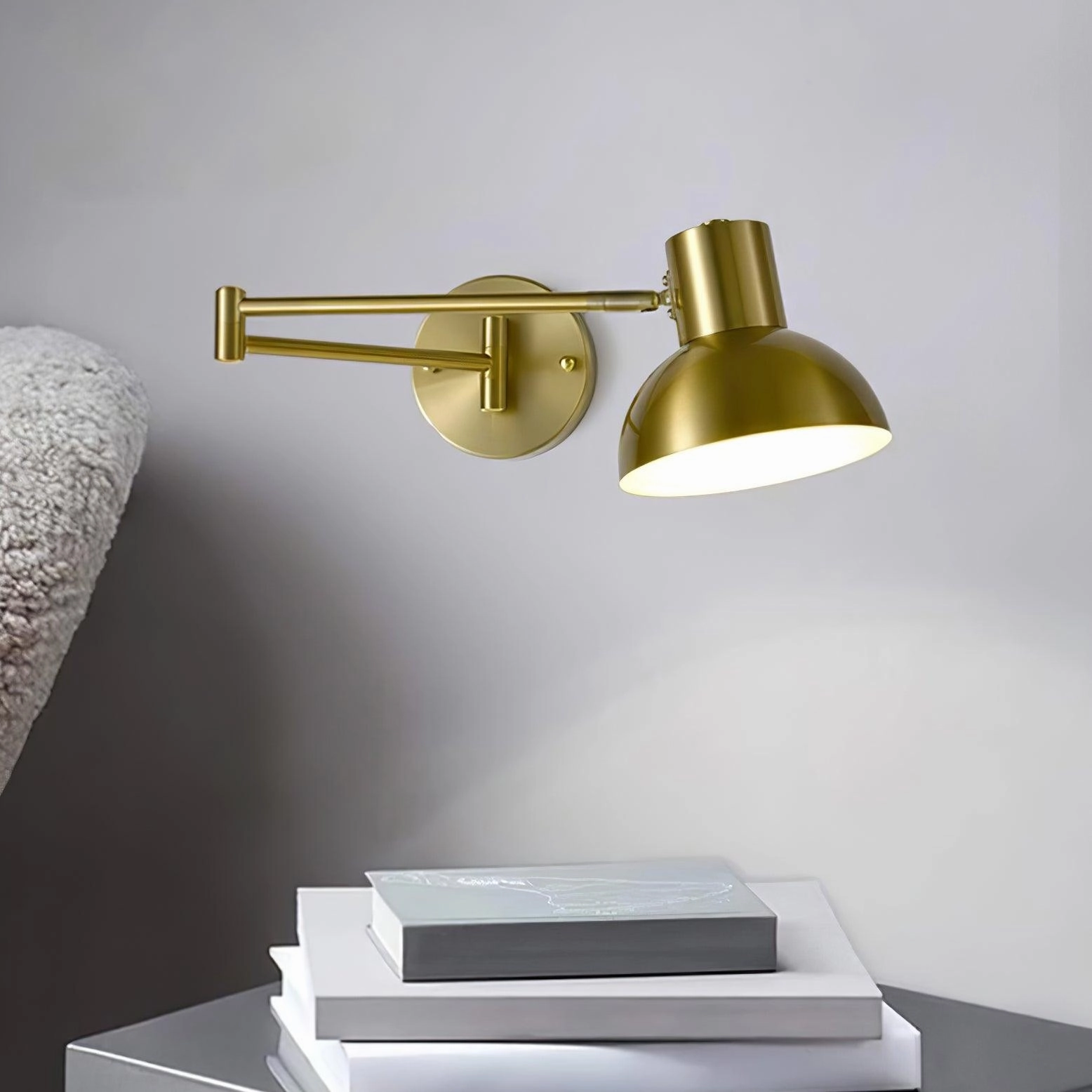 Adjustable Arm Reading Wall Lamp