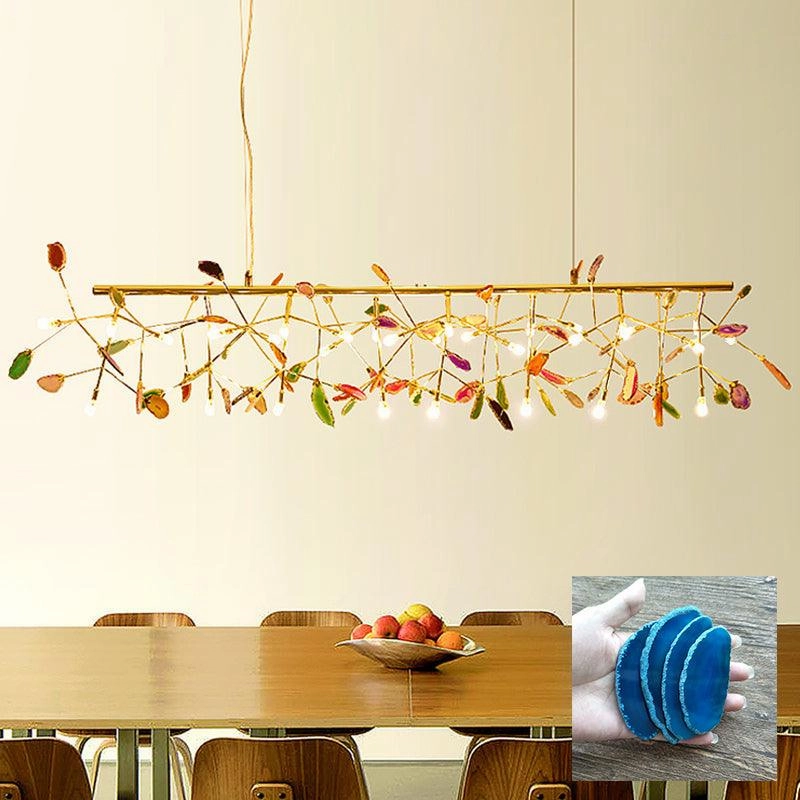Agate Flake Chandelier