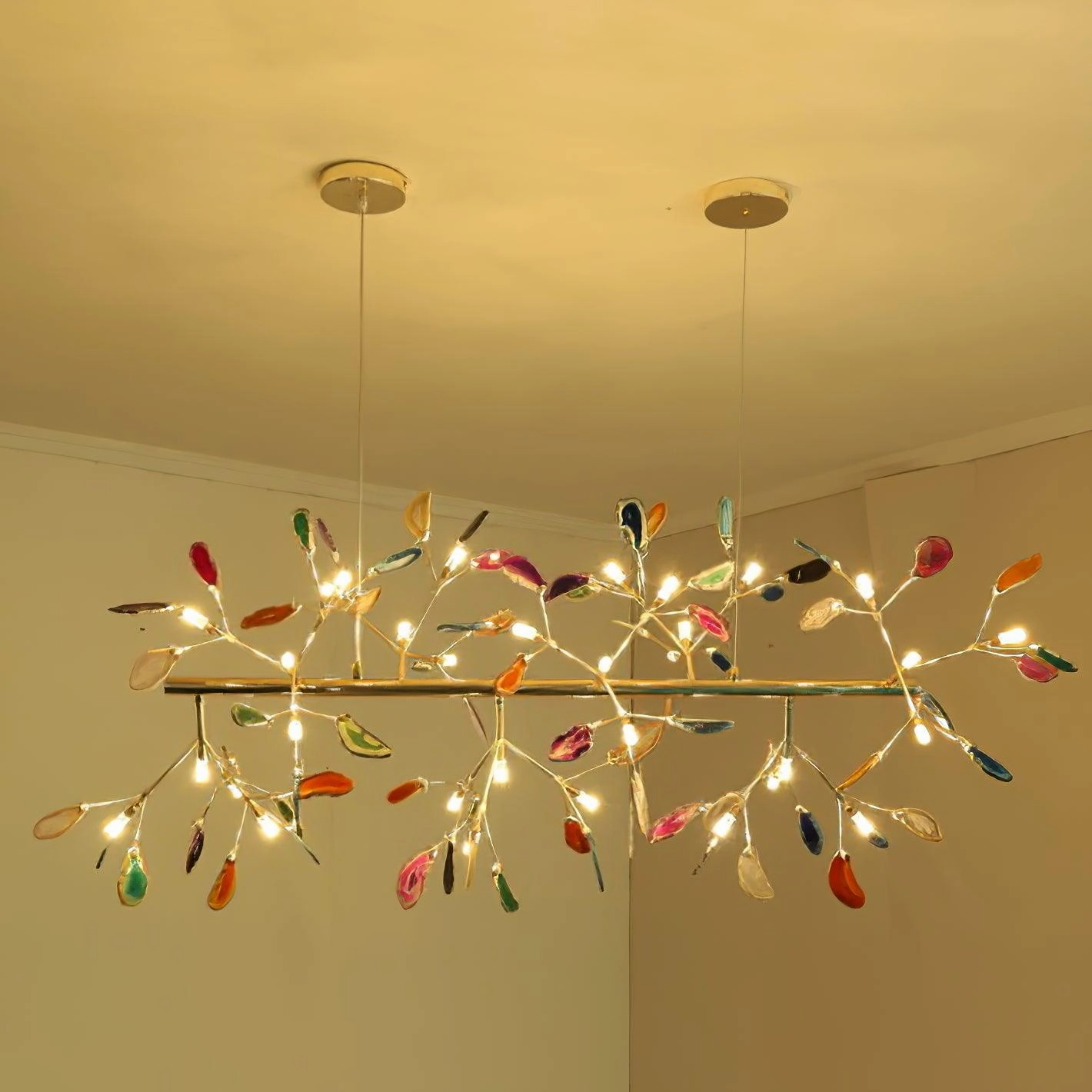 Agate Flake Chandelier