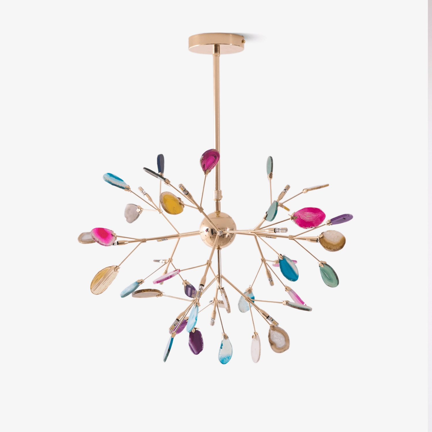 Agate Flake Chandelier chandelier,ceiling light,decorative lighting