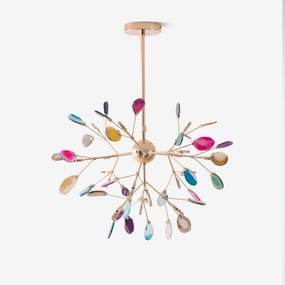 Agate Flake Chandelier chandelier,ceiling light,decorative lighting