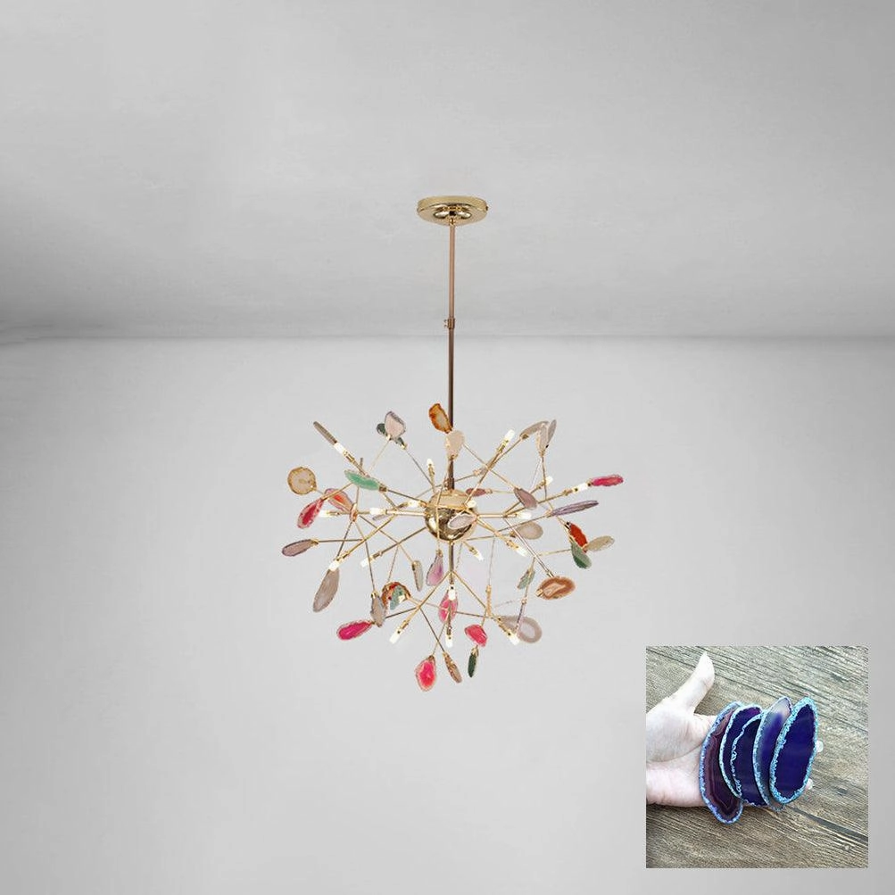 Agate Flake Chandelier