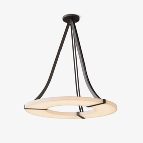 Alabaster Halo Pendant Light chandelier,ceiling light,decorative lighting