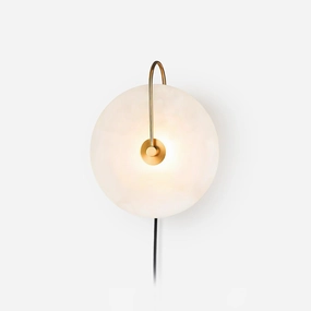 Alabaster LED Plug-In Wall Lamp wall sconce,wall light,home lighting