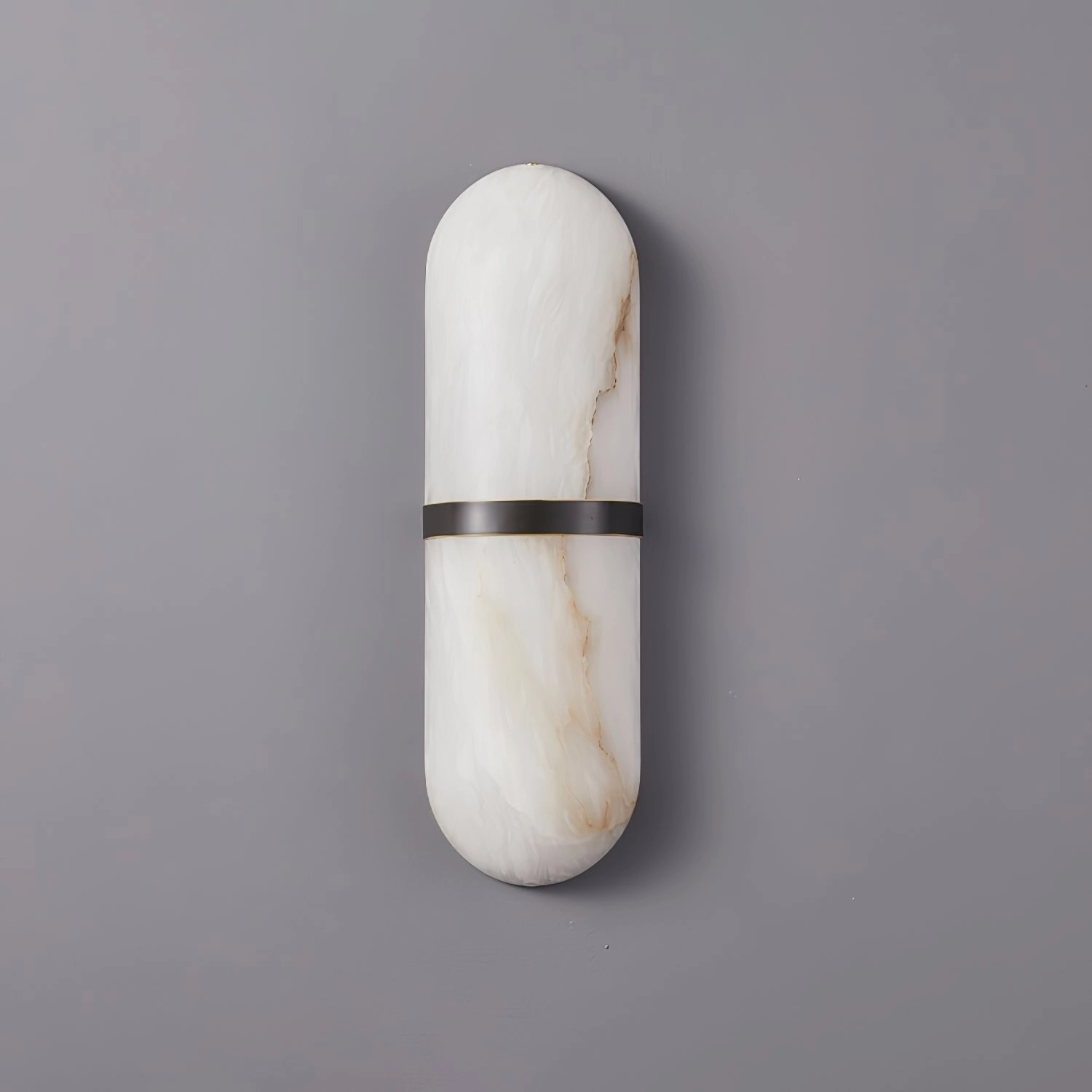 Alabaster Pill Wall Light