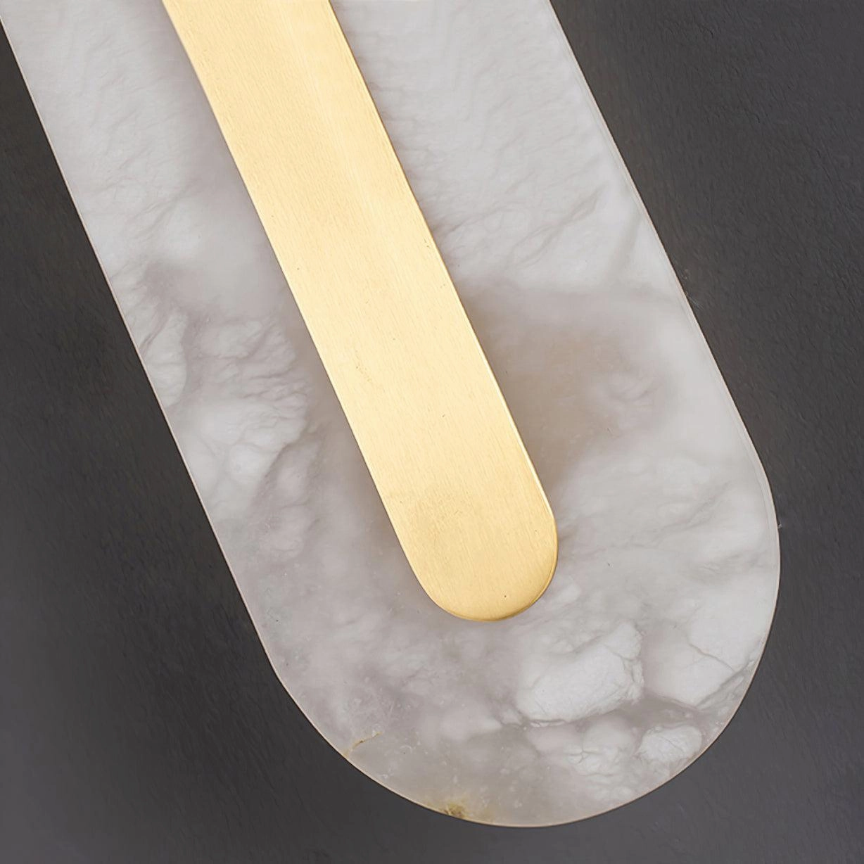 Alabaster Rounded Wall Light
