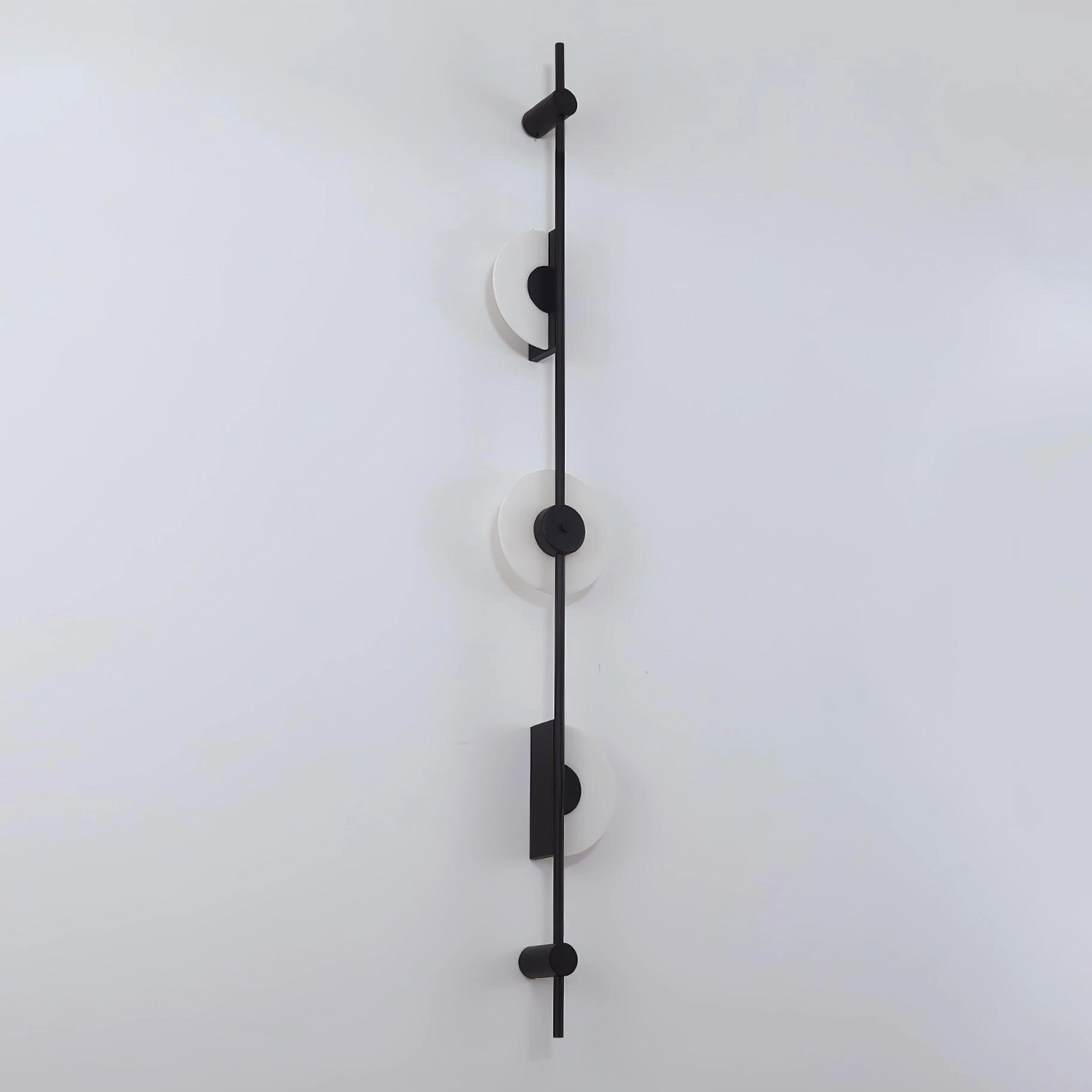Alabaster Vertical Plug-in Wall Sconce