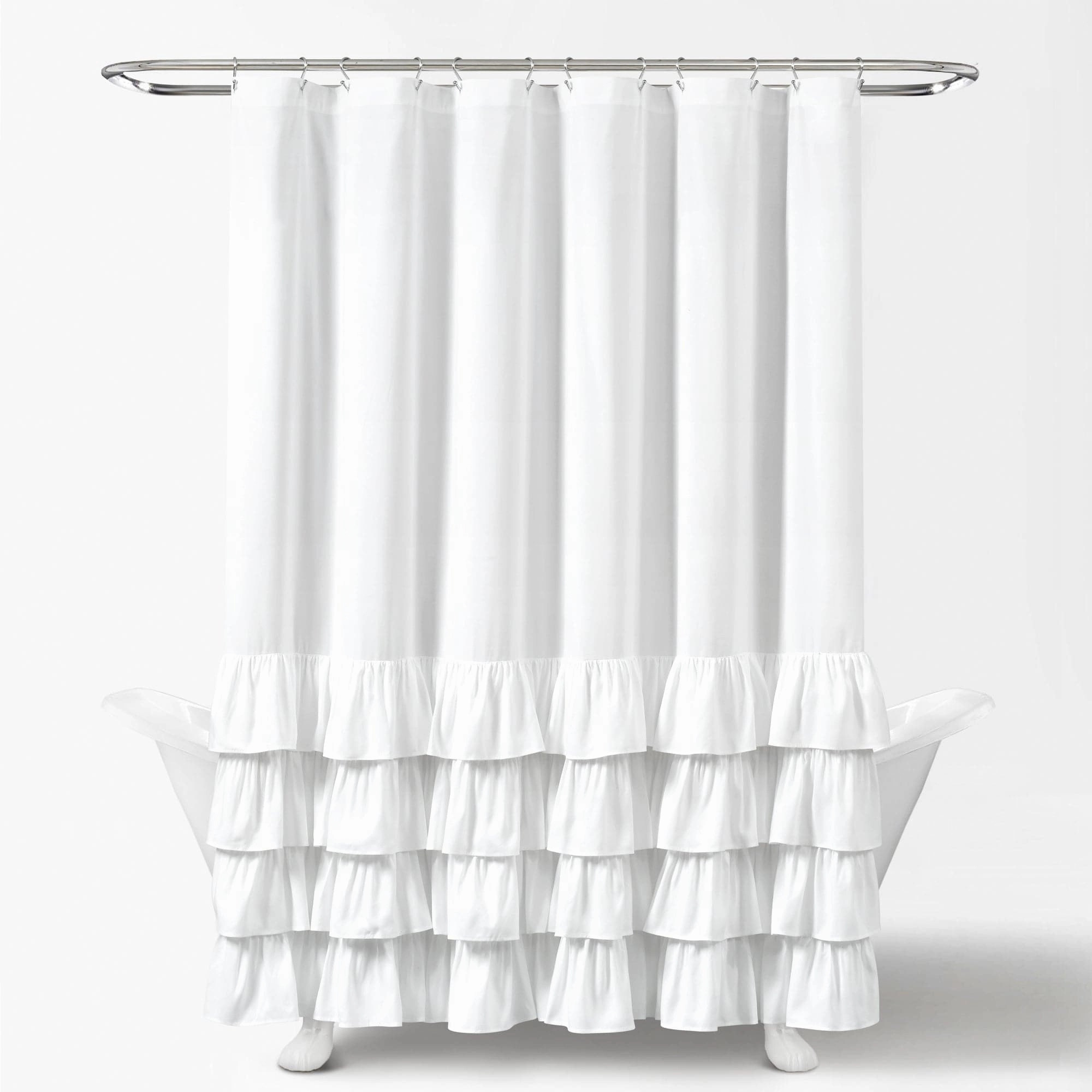 Allison Ruffle Shower Curtain