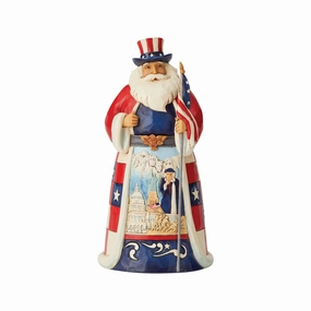American Santa figurines,decorative figurines,home accents