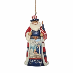 American Santa Ornament figurines,decorative figurines,home accents