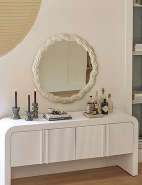 Anastasia Round Mirror by Sarah Sherman Samuel decorative mirror,wall mirror,home decor