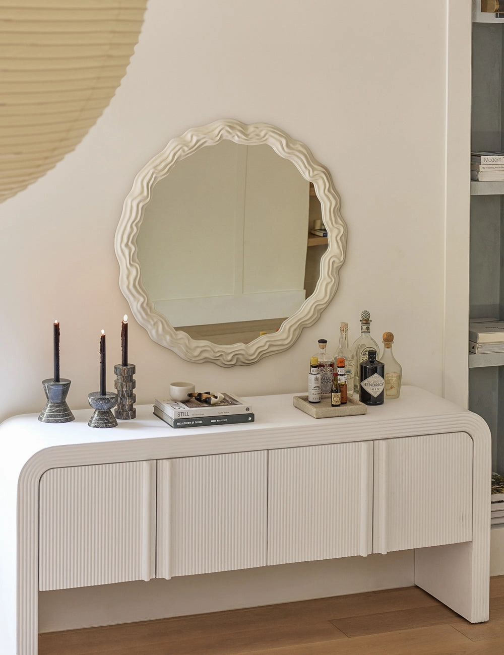 Anastasia Round Mirror by Sarah Sherman Samuel decorative mirror,wall mirror,home decor