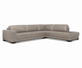 Andreas Leather Right Sectional sofa,couch,living room furniture