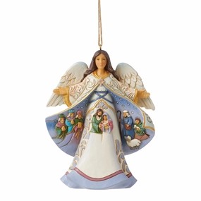 Angel Nativity Scene Coat Orn figurines,decorative figurines,home accents