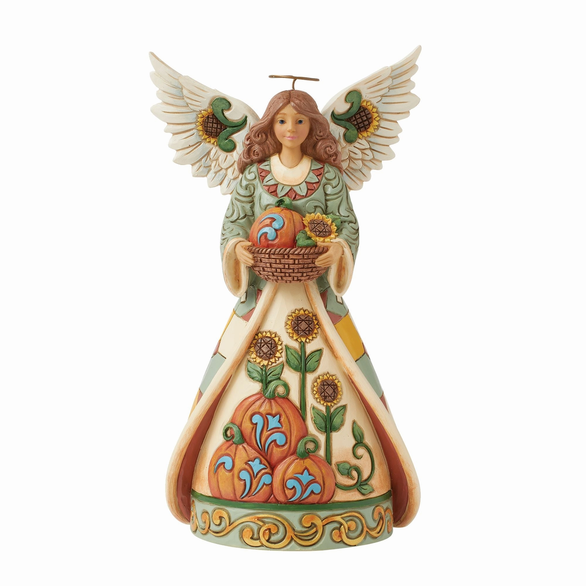 Angel with Sunflower Figurine figurines,decorative figurines,home accents