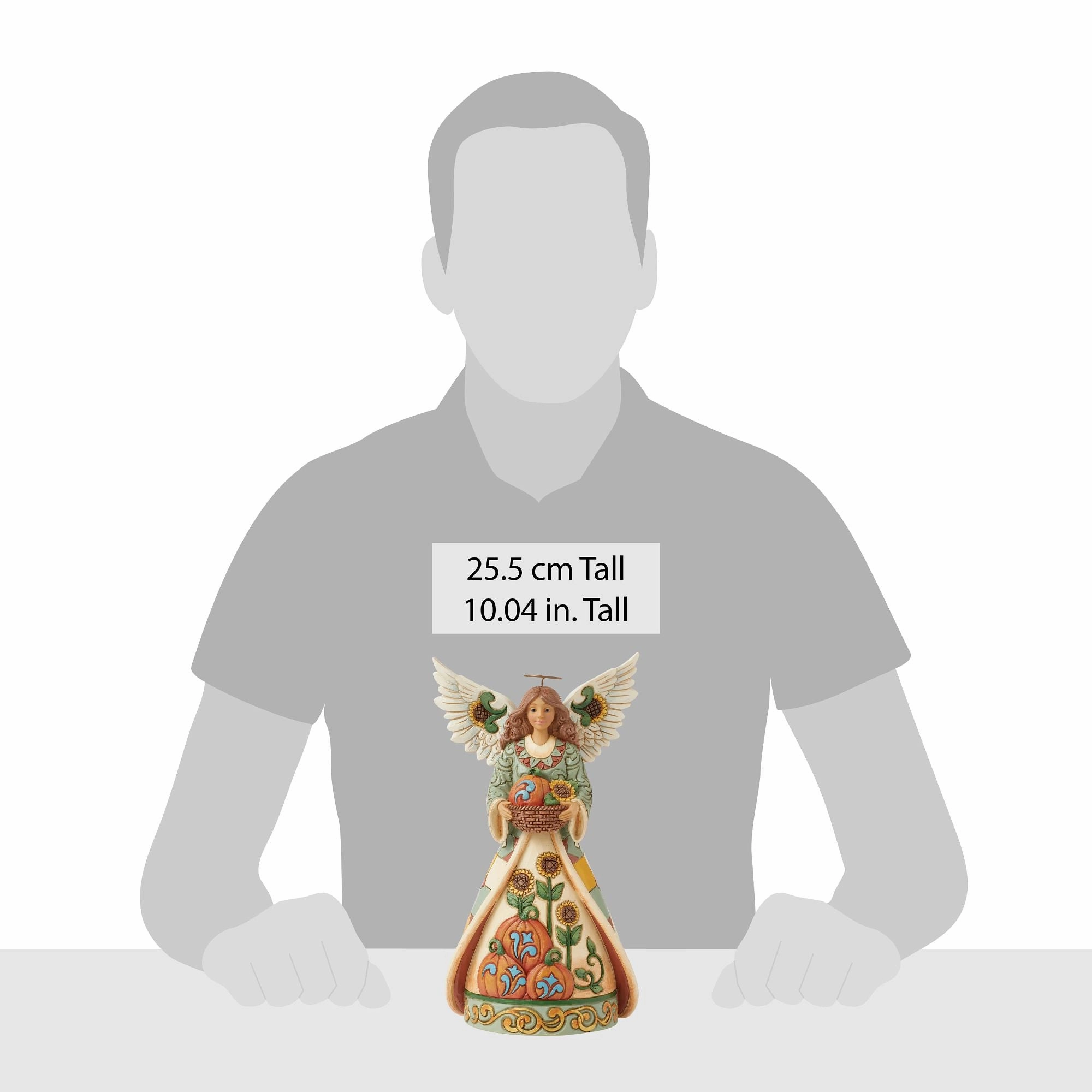 Angel with Sunflower Figurine