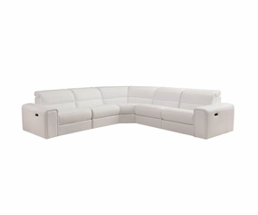 Angelo Leather Power Reclining Sectional sofa,couch,living room furniture