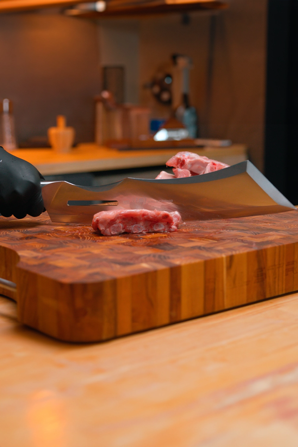 Annihilator Meat Cleaver with Stand 14" | Gladiator Series | Cleaver NSF Certified | Dalstrong 