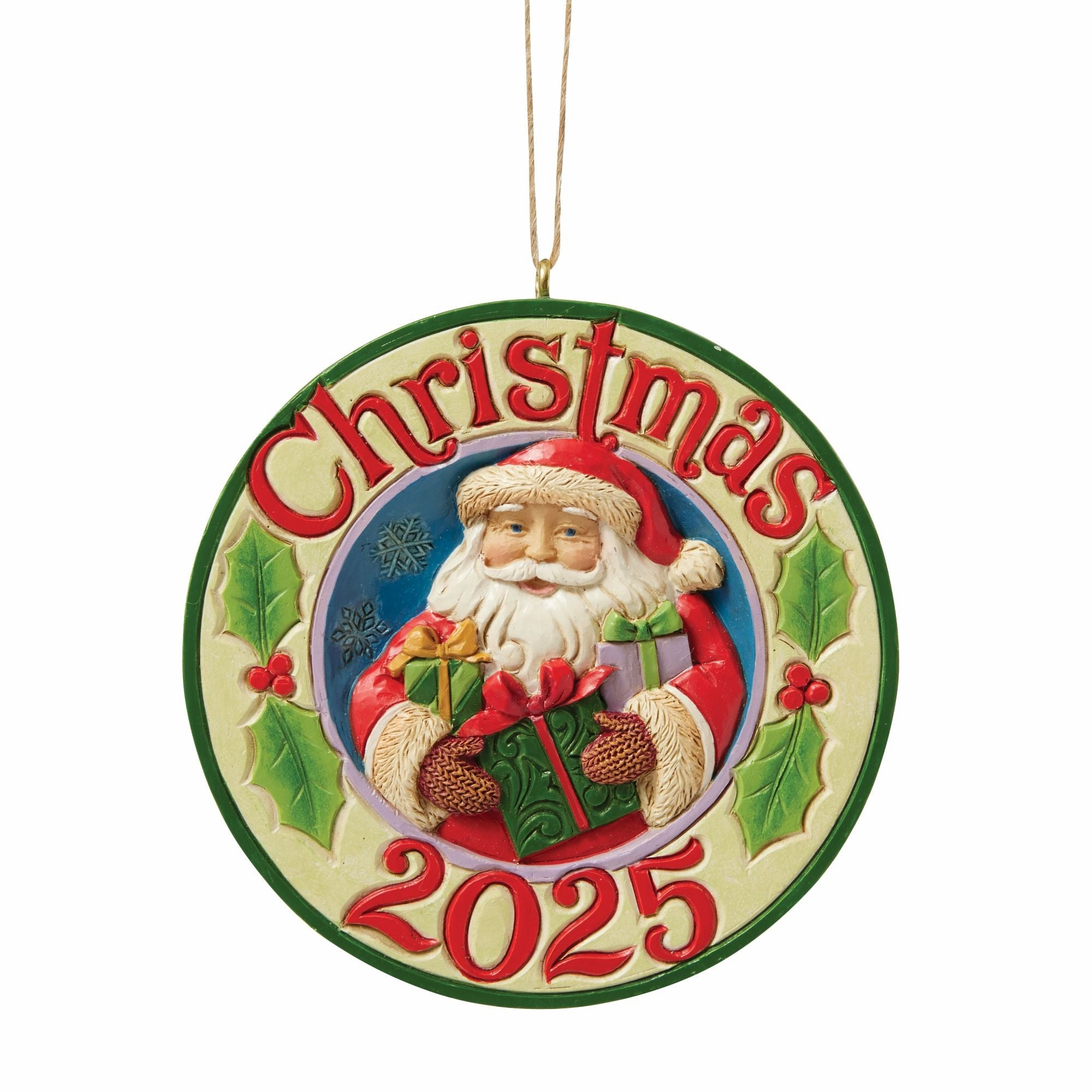 Annual 2025 Santa Gifts Orn figurines,decorative figurines,home accents