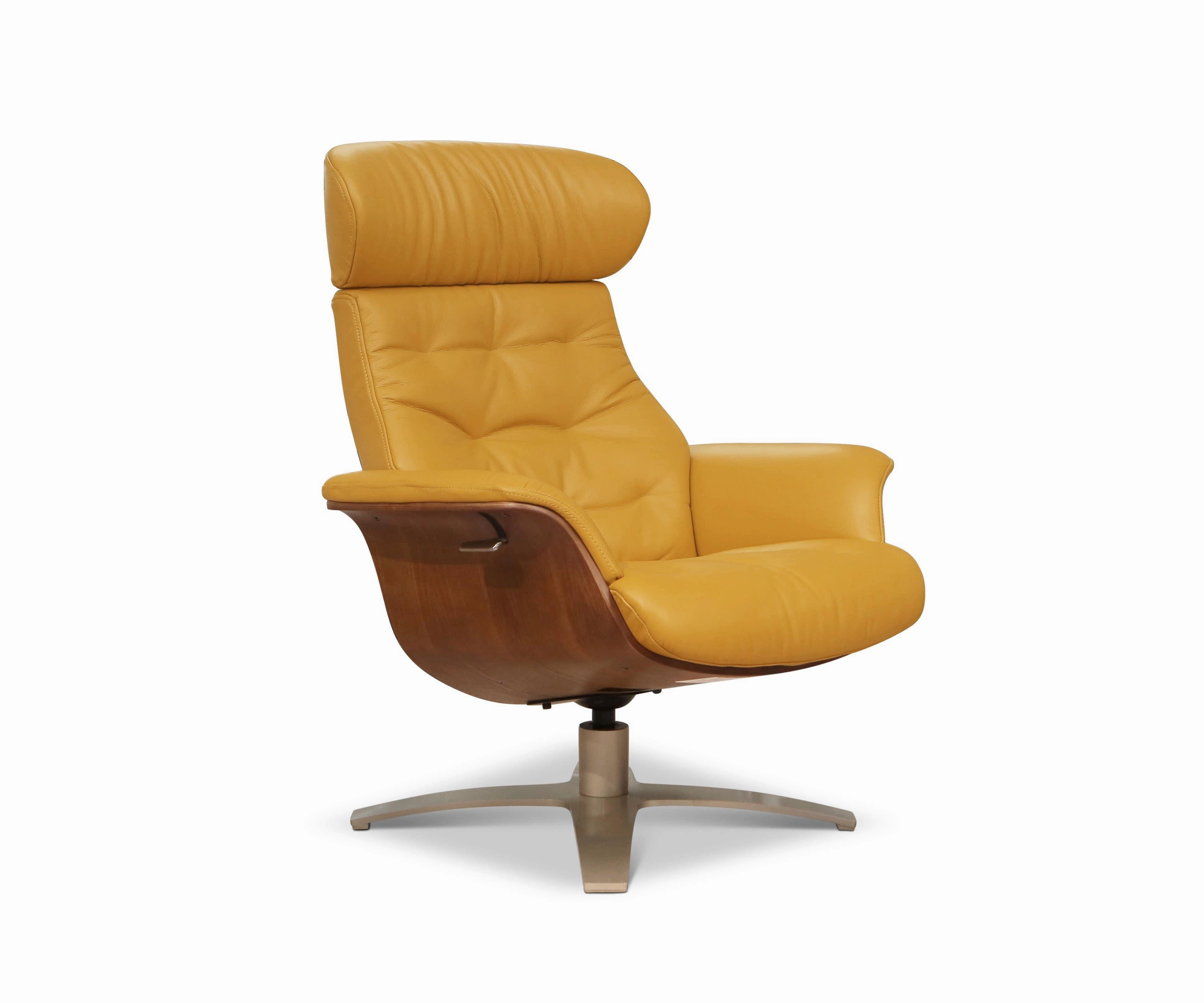 Anselmo Leather Recliner & Ottoman