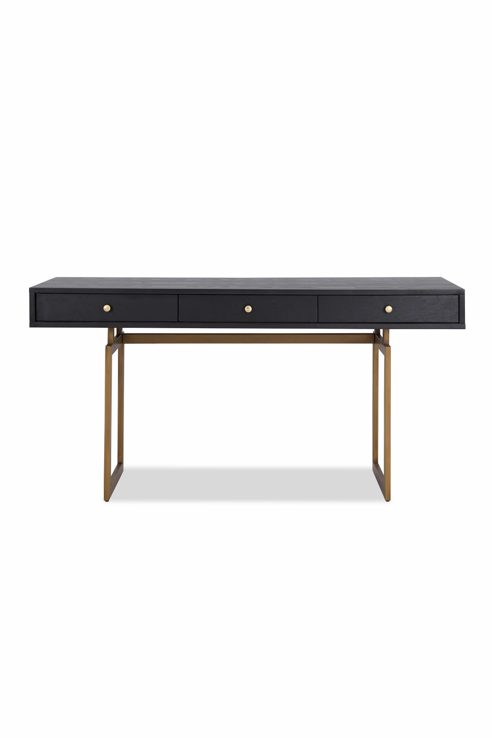 Antique Brass Leg Wooden Desk | Liang & Eimil Hamilton desk,home desk,workstation