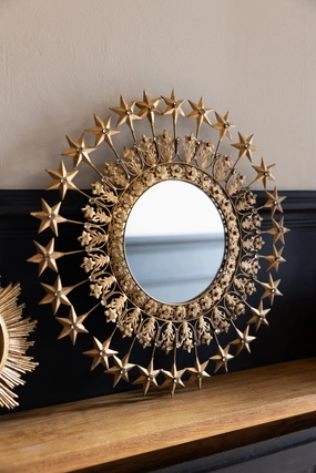 Antique Gold Jewelled Star Wall Mirror area rugs,carpet,floor decoration