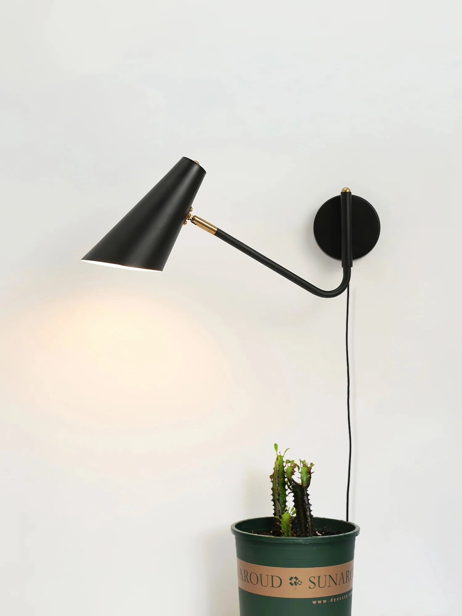Apex Plug-in Wall Sconce