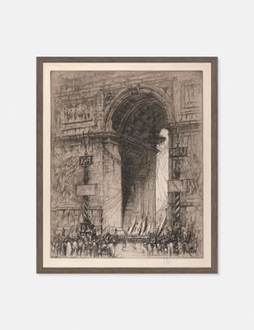 Arc de Triomphe, Paris Print by William Walcot wall art,canvas print,home wall decor
