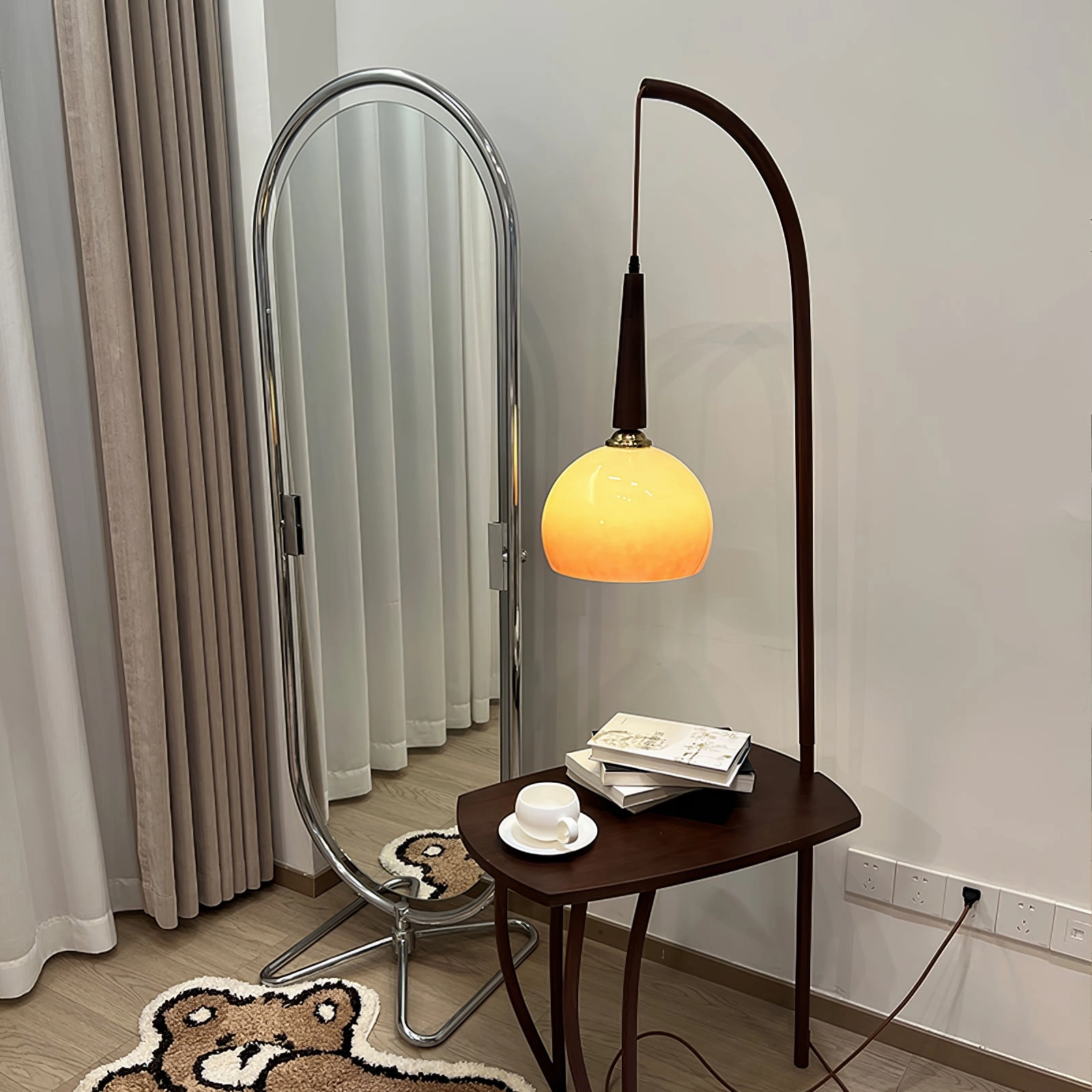 Arc Sphere Floor Lamp