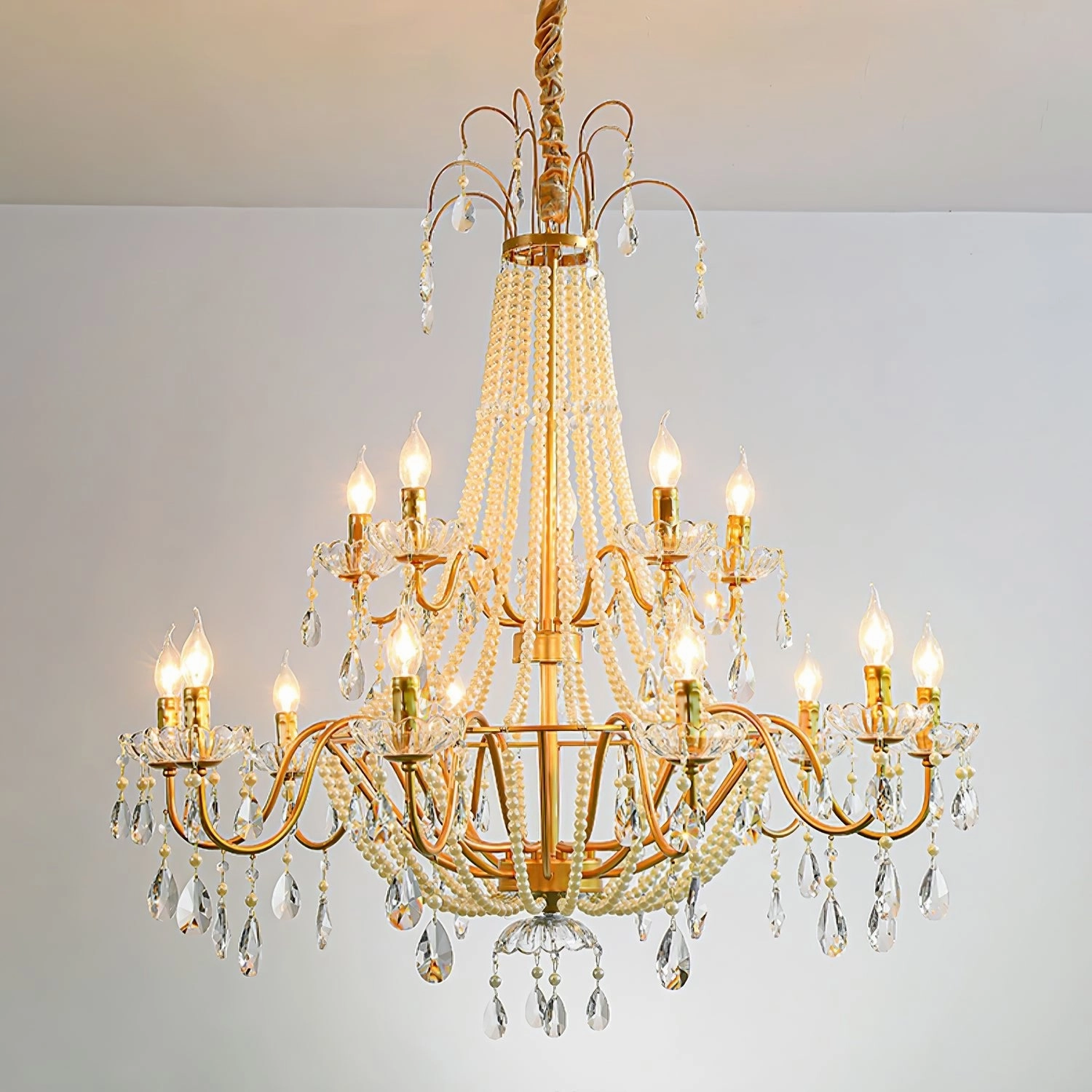 Arcadia Gold Chandelier
