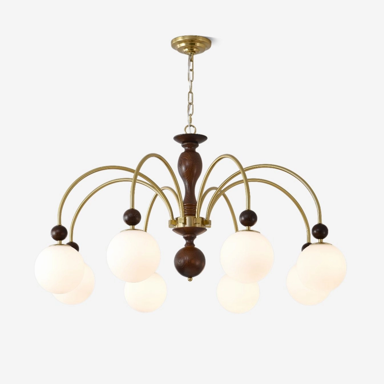 Archway Walnut Color Chandelier chandelier,ceiling light,decorative lighting
