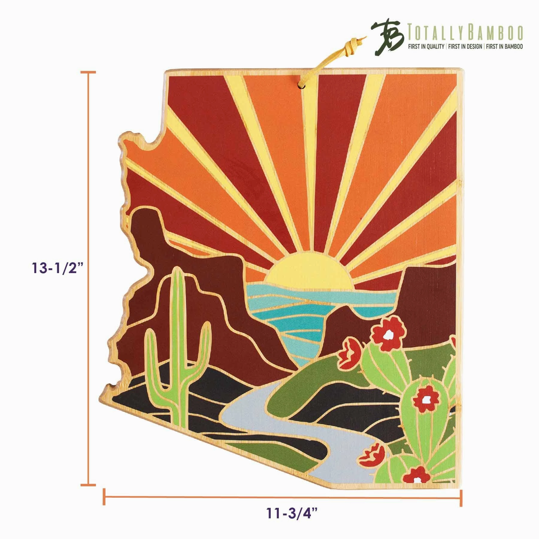 Arizona Cutting Board with Artwork by Summer Stokes