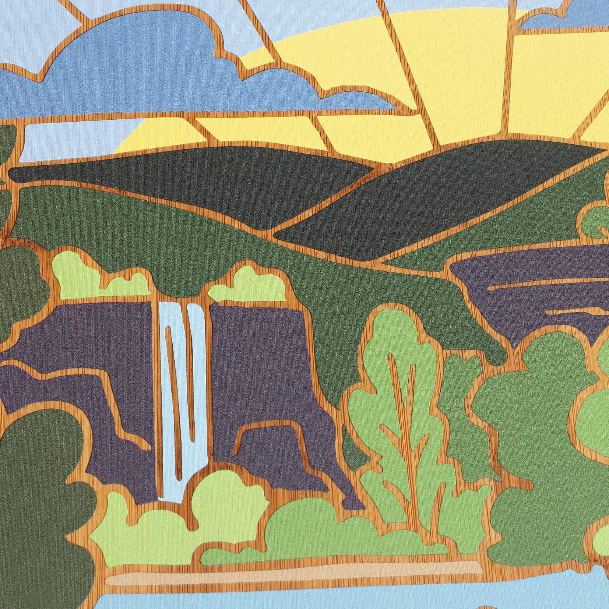 Arkansas Cutting Board with Artwork by Summer Stokes