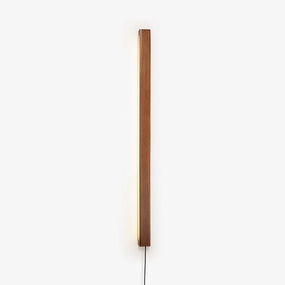 Arlo Linear Wood Plug-in Wall Light wall sconce,wall light,home lighting