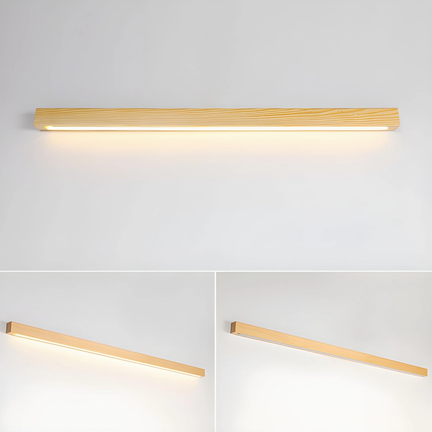 Arlo Linear Wood Wall Light