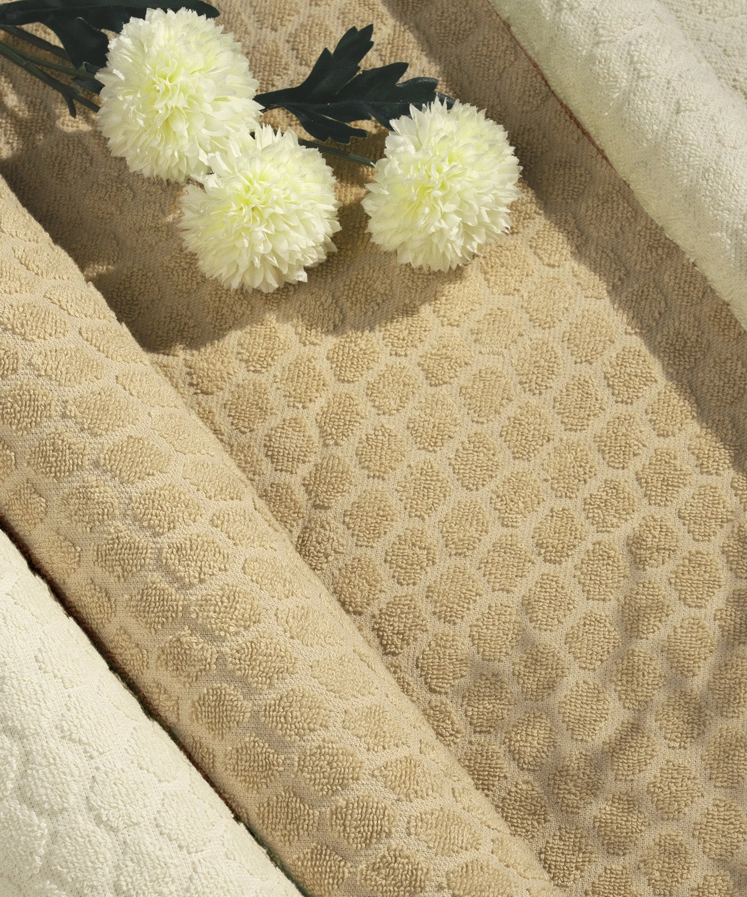 Aroma 4Pc Scented Towel Gift Set ,100% Cotton, 500 GSM, Vanilla
