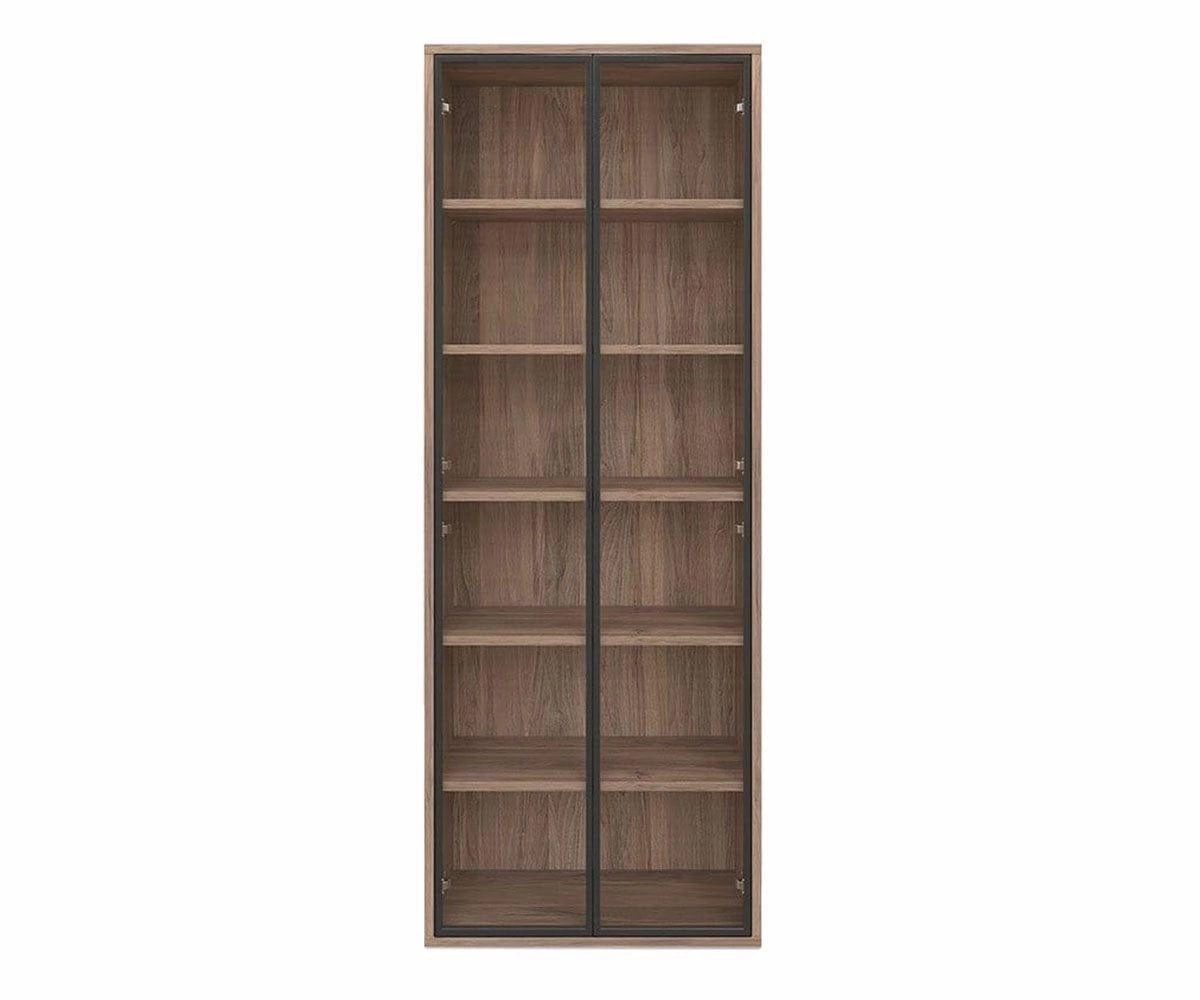 Arren High Bookcase with Glass Doors sofa,couch,living room furniture