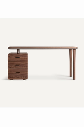 Art Deco 3-Drawer Desk | Vical Home Giswil desk,home desk,workstation