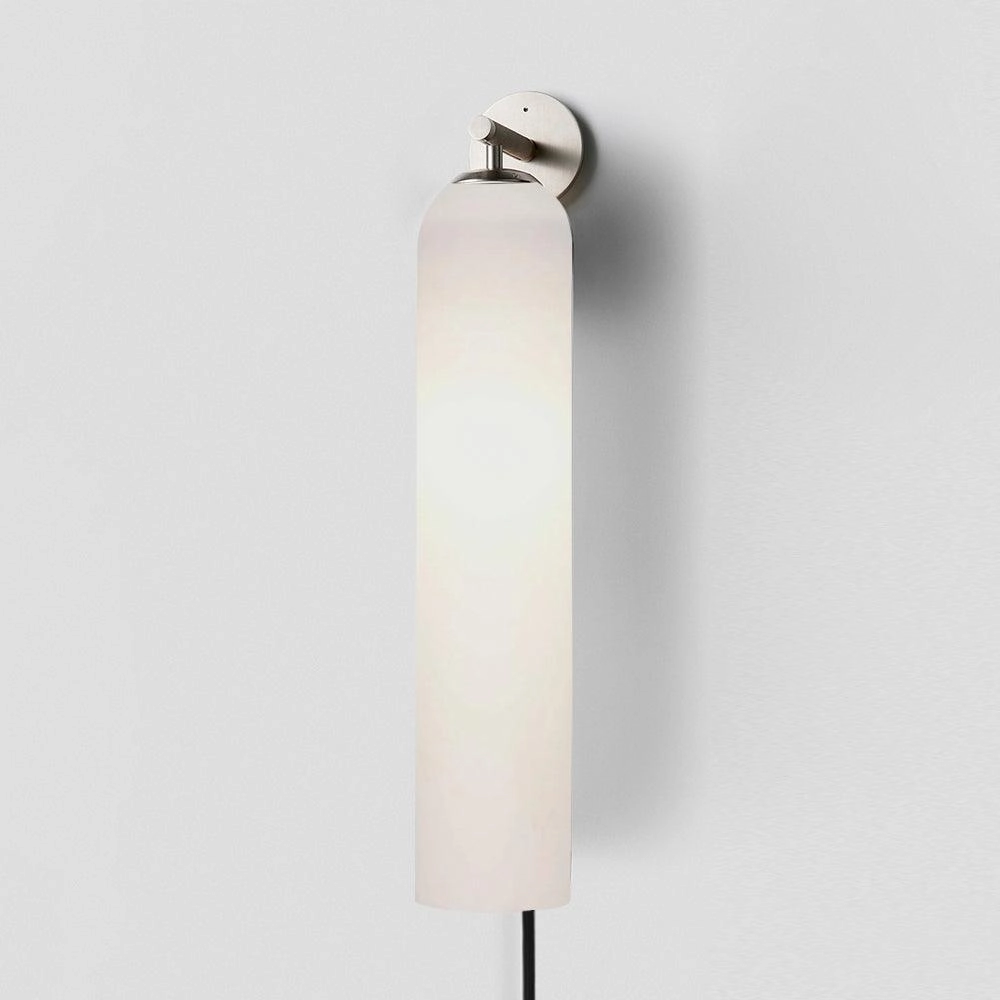 Art Glass Plug-In Sconce