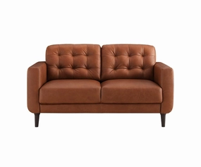 Arturo Leather Loveseat sofa,couch,living room furniture