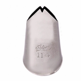 Ateco 114 Tube / Decorating Tip, Leaf 5/8" baking tools,cake baking,kitchen gadgets