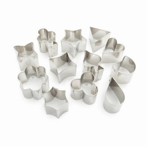 Ateco 4848 12-Piece Medium Aspic Cutter Set