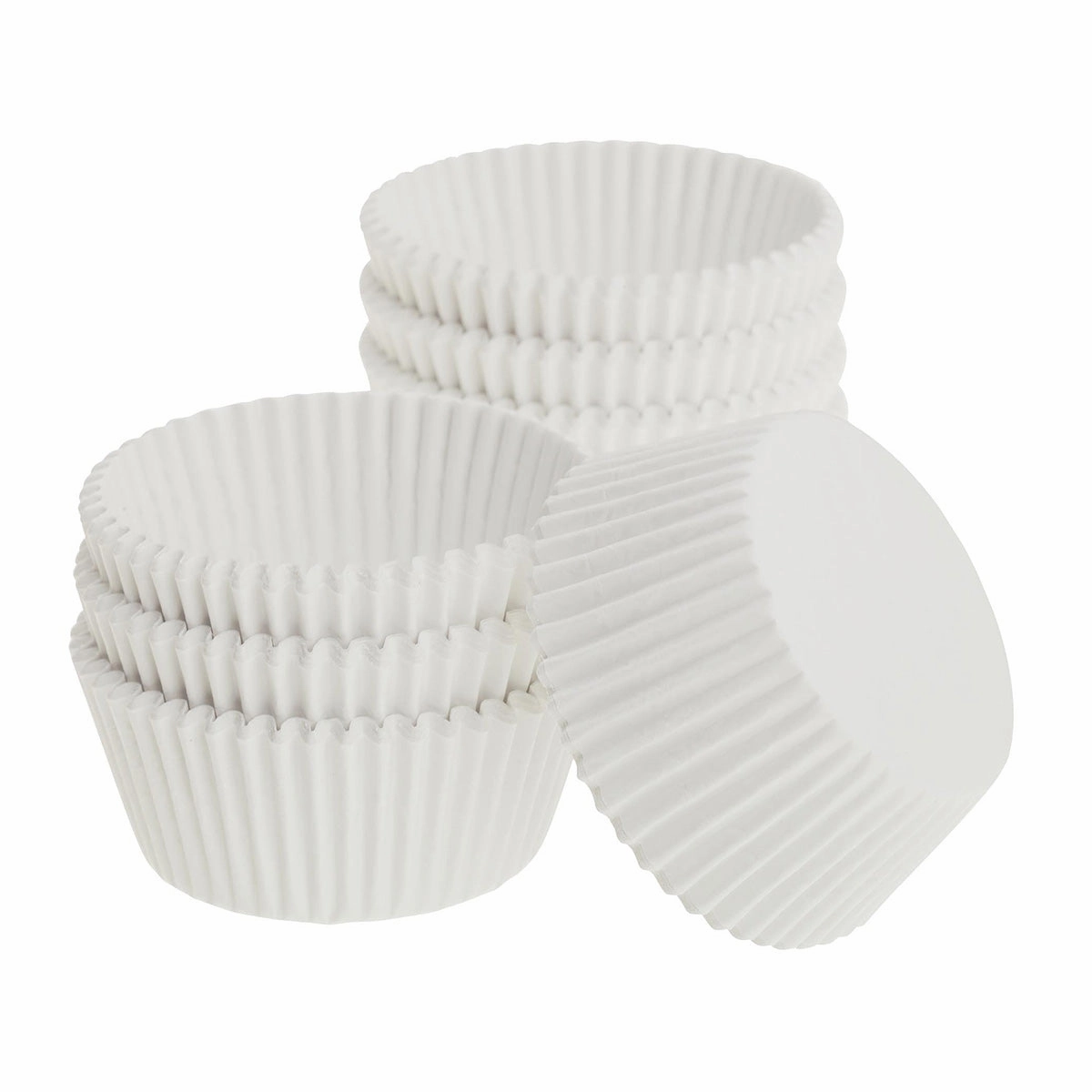 Ateco 6403 White Baking Cups, 1" x 3/4", Pack of 200 baking tools,cake baking,kitchen gadgets