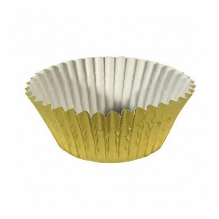 Ateco 6431 Gold Foil Baking Cups, 1-15/16" x 1-1/4", Pack of 200 baking tools,cake baking,kitchen gadgets