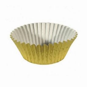 Ateco 6431 Gold Foil Baking Cups, 1-15/16" x 1-1/4", Pack of 200 baking tools,cake baking,kitchen gadgets