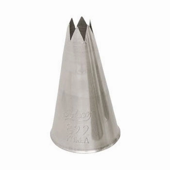 Ateco 822 Star Pastry Tip #2 baking tools,cake baking,kitchen gadgets