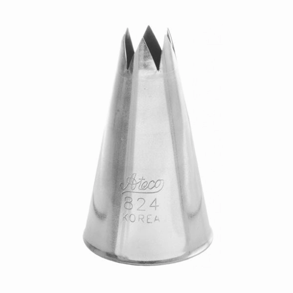 Ateco 824 Star Pastry Tip #4 baking tools,cake baking,kitchen gadgets