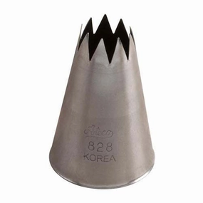 Ateco 828 Star Pastry Tip #8 baking tools,cake baking,kitchen gadgets