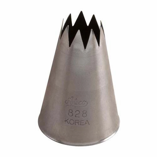 Ateco 828 Star Pastry Tip #8 baking tools,cake baking,kitchen gadgets